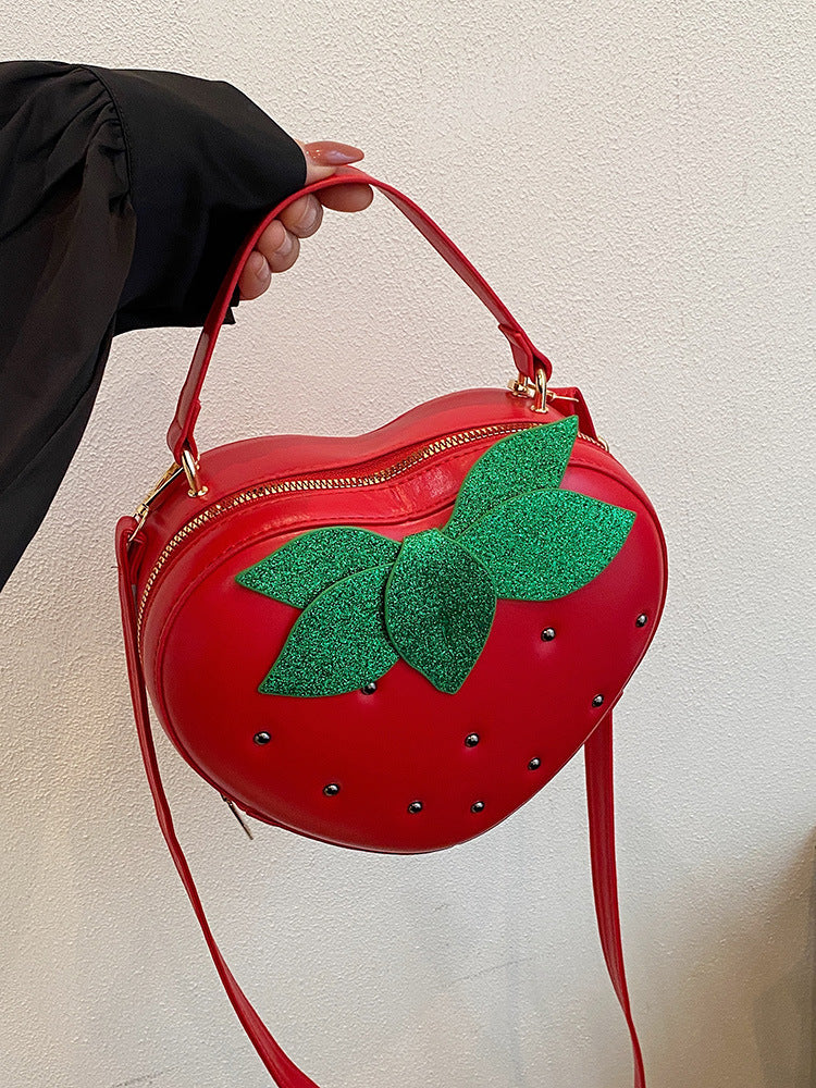 Cute Strawberry Bag New Style Sweet Girl